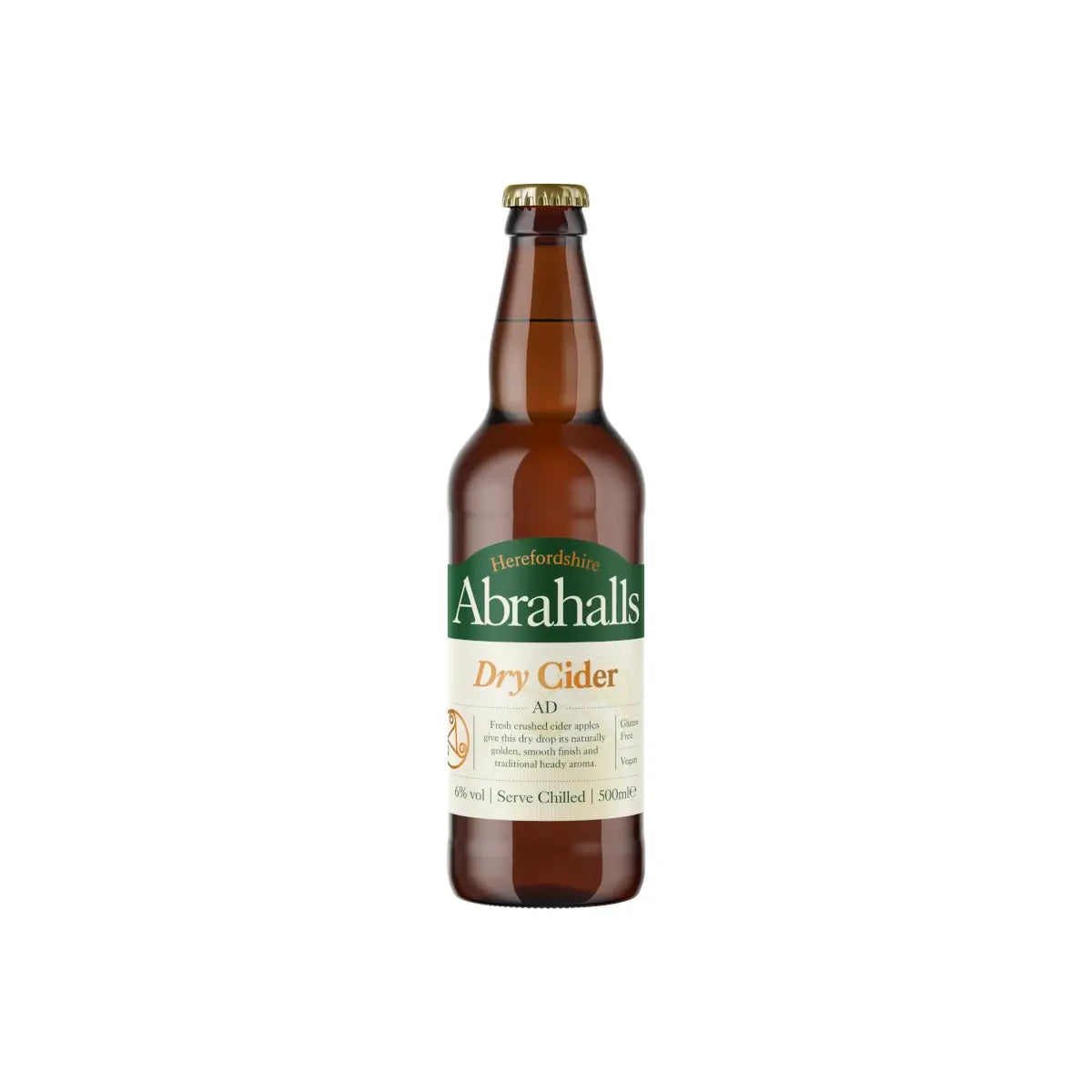 Abrahalls Dry Cider 500ml - Case of 24