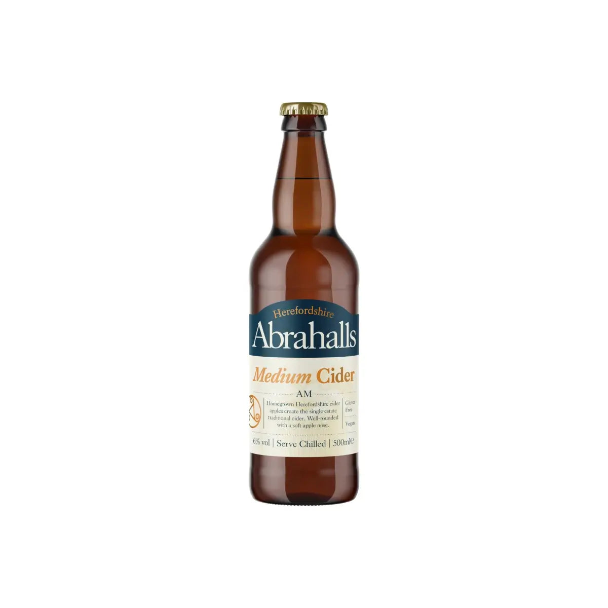 Abrahalls Medium Cider 500ml - Case of 12