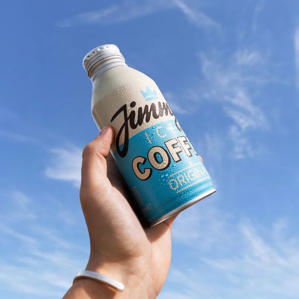 Jimmy's Iced Coffee - Original Big BottleCan 12 x 380ml Lifestyle