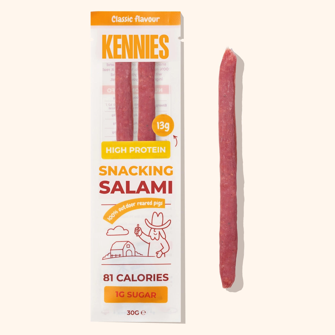 Kennies - Snacking Salami - Classic - 30g - Case of 12