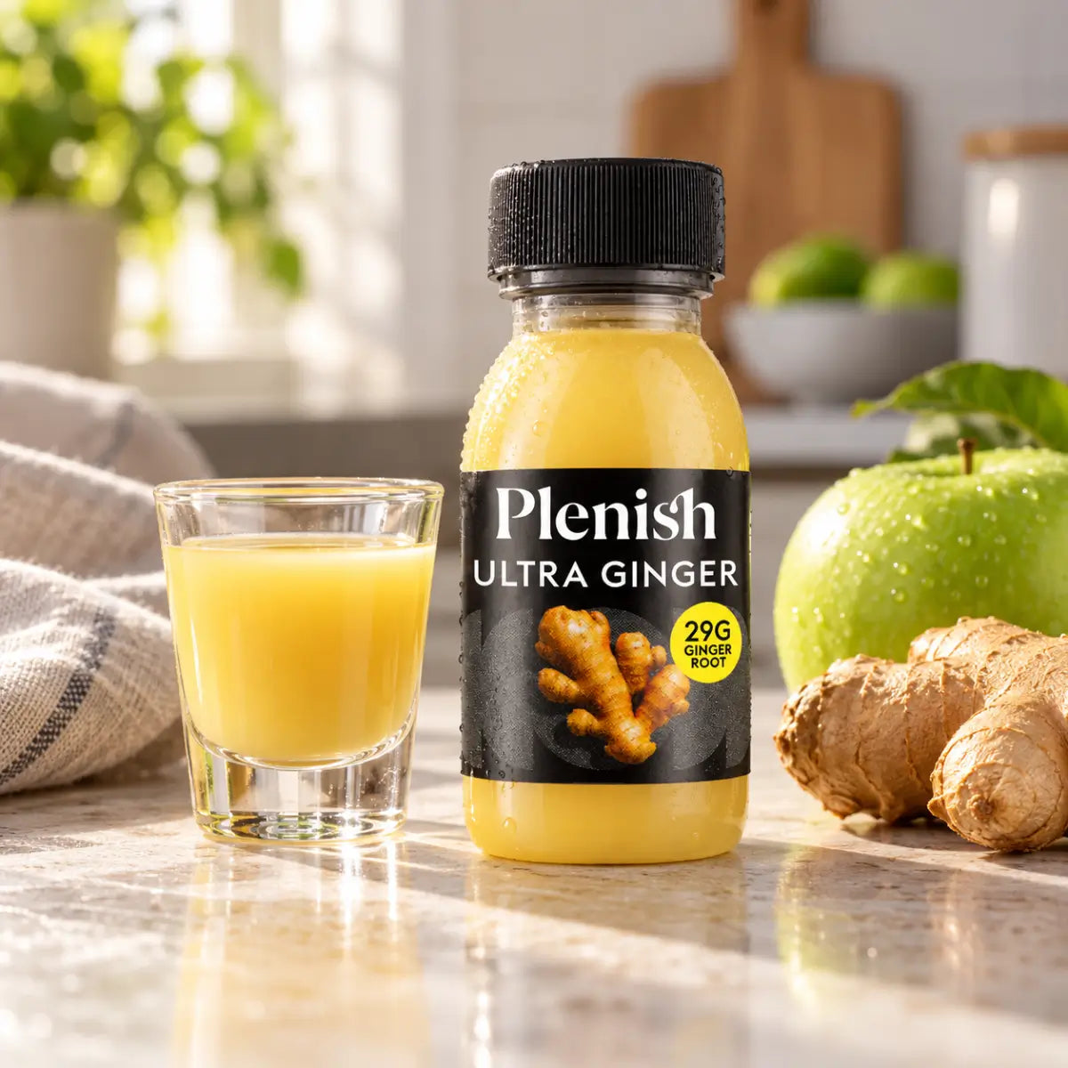 Plenish Ultra Ginger Shot 60ml - Case of 12