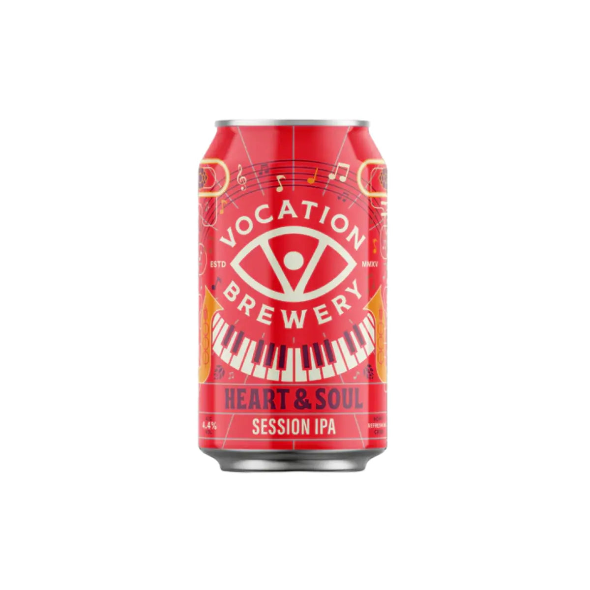 Vocation Brewery - Heart & Soul Session IPA 4.4% 330ml - Case of 12