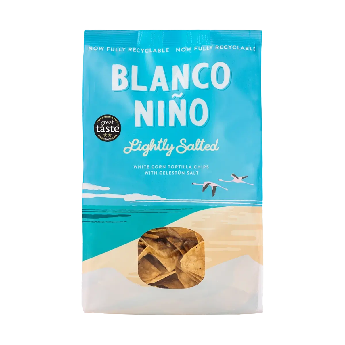 Blanco Niño - Authentic Tortilla Chips Lightly Salted 8 x 170g