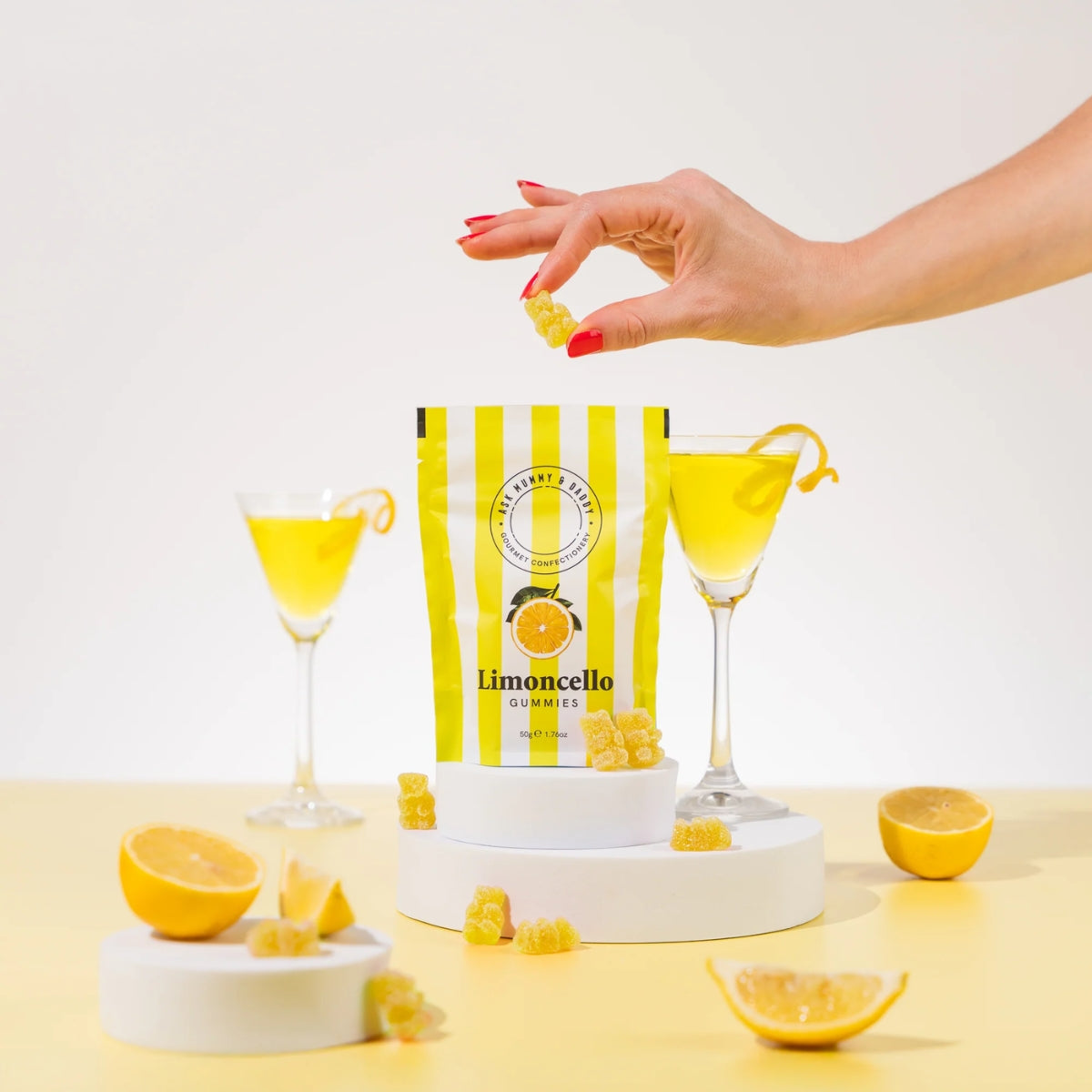 Ask Mummy & Daddy Limoncello Gummies 50g - Case of 16