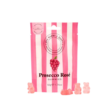 Ask Mummy & Daddy Prosecco Rose Gummies 50g - Case of 16