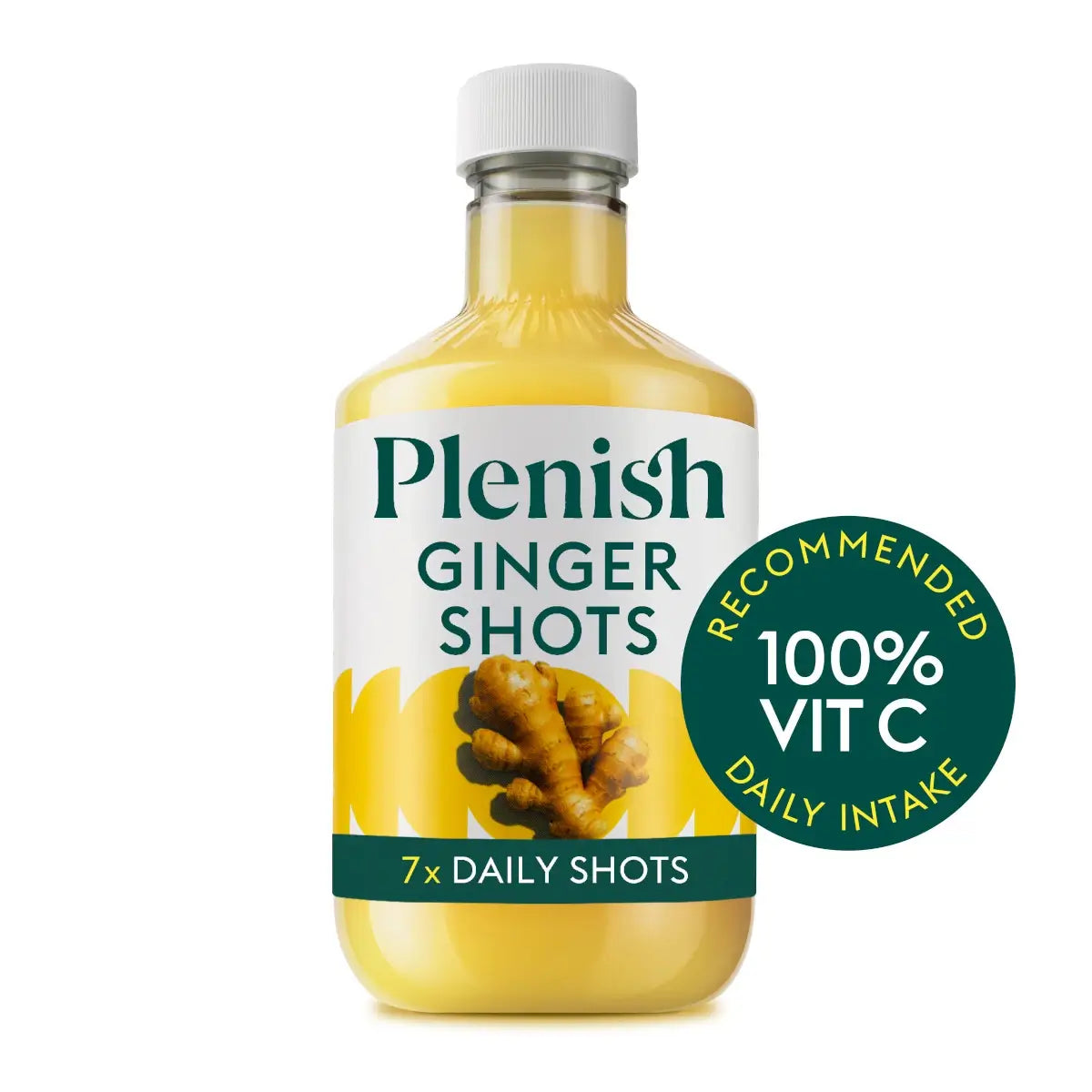 Plenish Ginger Immunity Shots 420ml Dosing Bottles