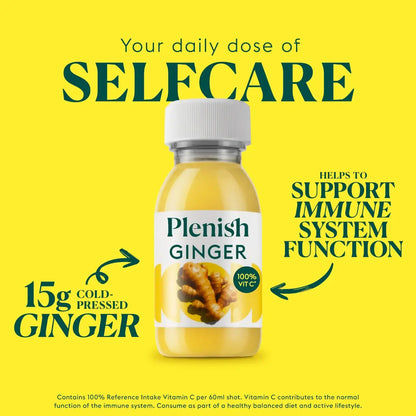 Plenish Ginger Immunity Shot 60ml