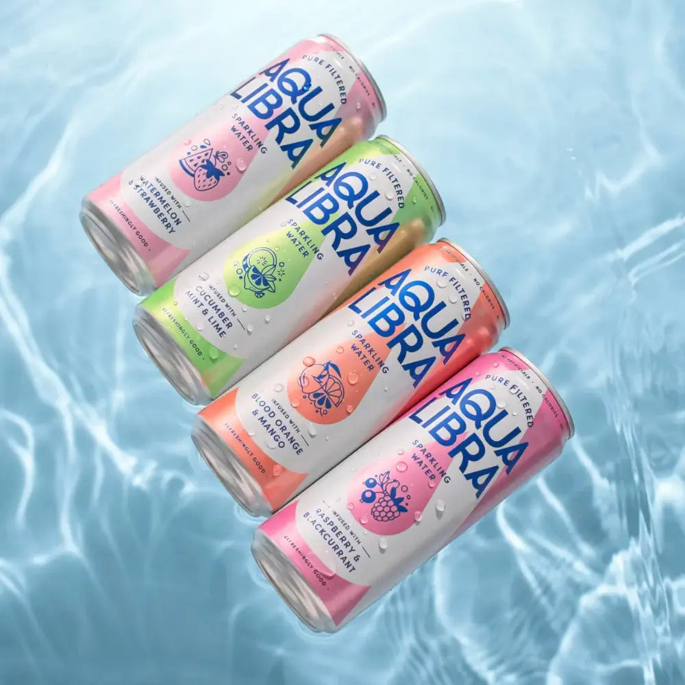 Aqua Libra Cucumber Sparkling Water 330ml  Range