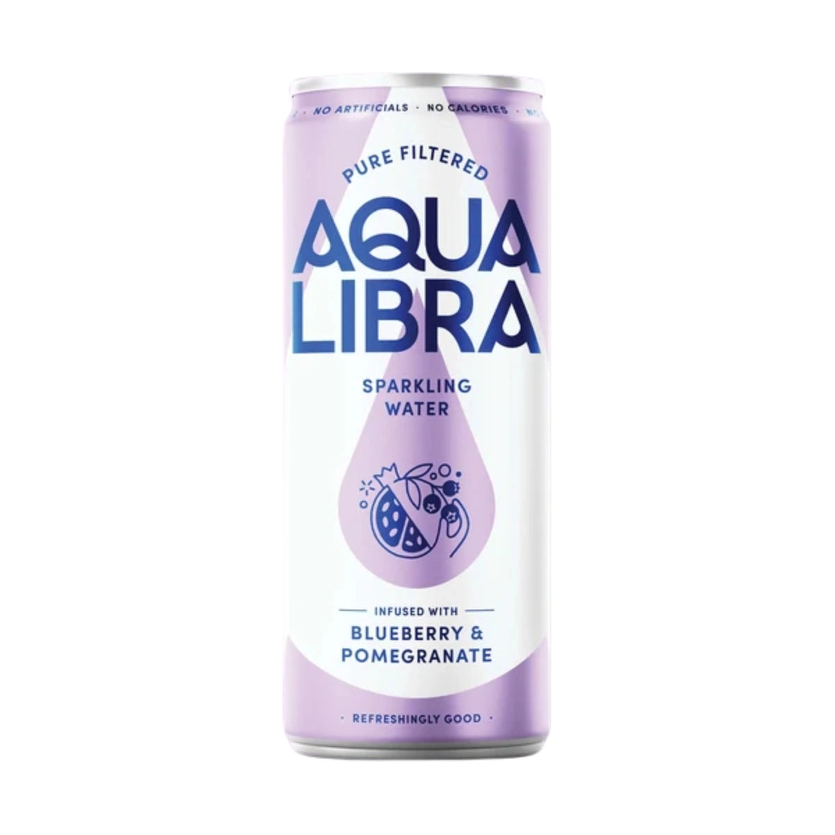 Aqua Libra Blueberry & Pomegranate 330ml - Case of 24