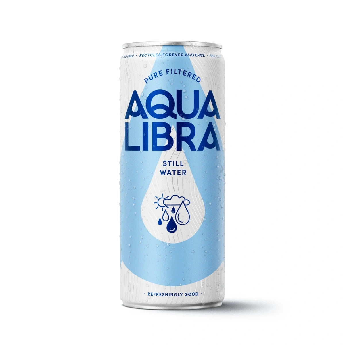 Aqua Libra Still Water 330ml Can - Case of 24