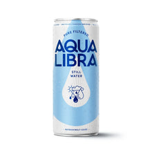 Aqua Libra Still Water 330ml Can - Case of 24