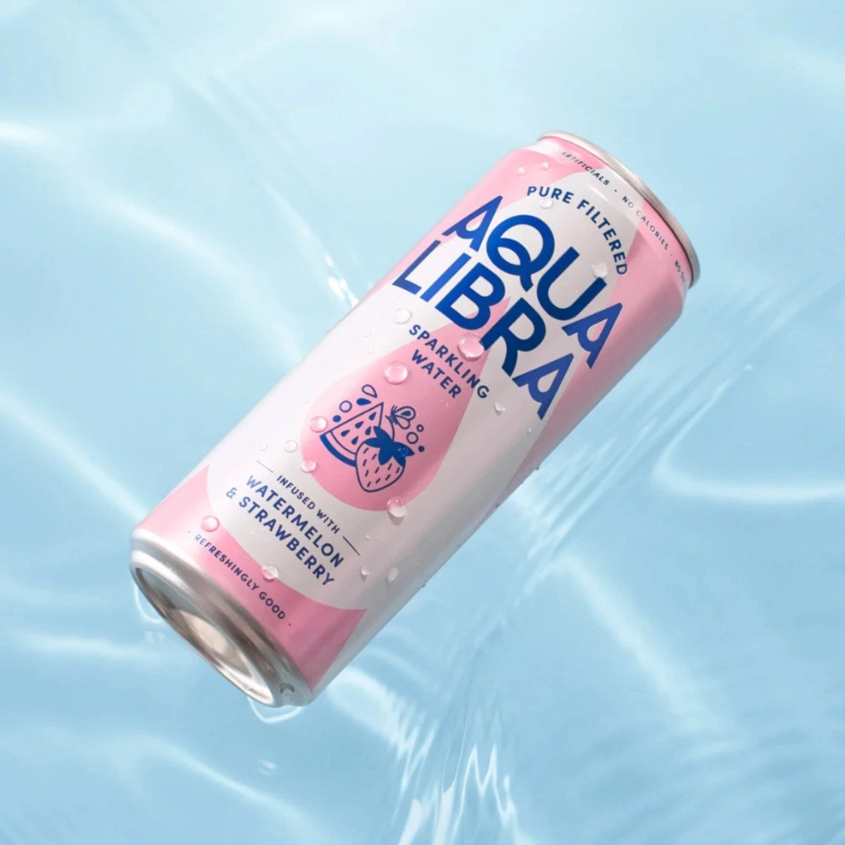 Aqua Libra Watermelon & Strawberry 330ml - Case of 24
