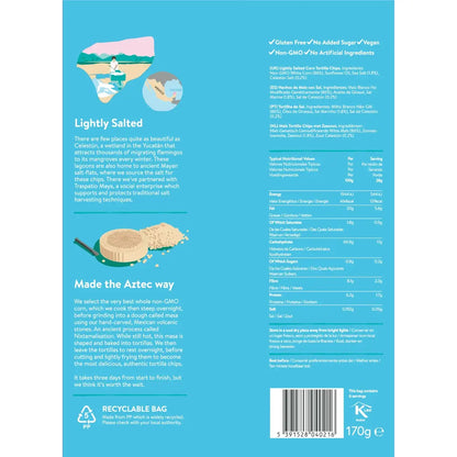 Blanco Niño - Authentic Tortilla Chips Lightly Salted 8 x 170g Back