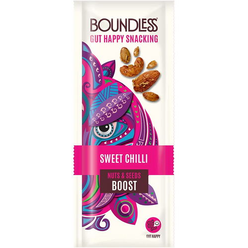 Boundless - Sweet Chilli Nuts & Seeds Boost 16 x 25g