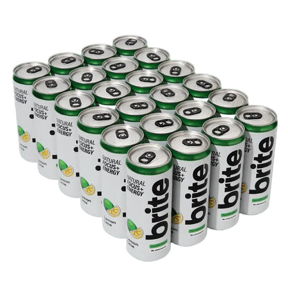Brite Drinks - Lemon Lime Natural Nootropic Drink 24 x 330ml
