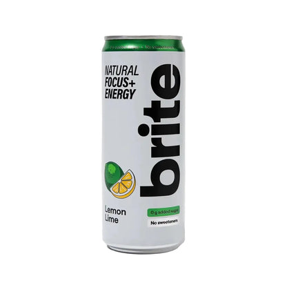 Brite Drinks - Lemon Lime Natural Nootropic Drink 330ml Can