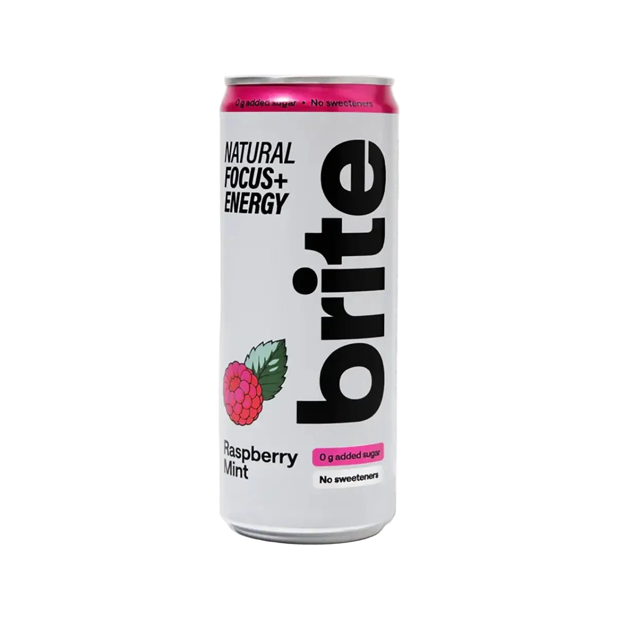 Brite Drinks - Raspberry Mint Natural Nootropic Drink 330ml Can