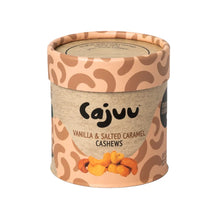Cajuu Vanilla Salted Caramel Cashew Tube 100g - Case of 6