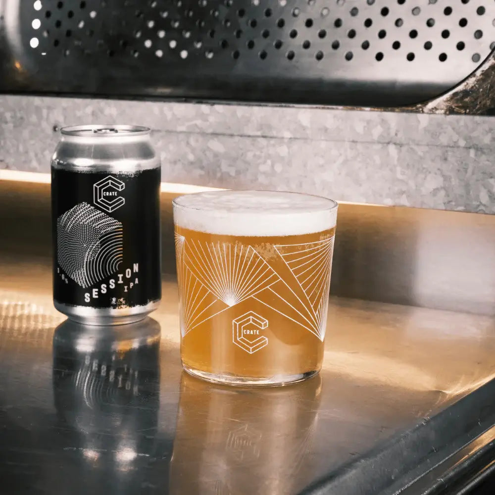 Crate Brewery Session IPA Can 3.4% ABV 330ml Lifestyle
