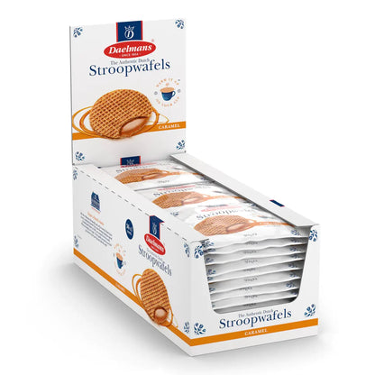 Daelmans Stroopwafel Caramel Waffle 39g - Case of 36