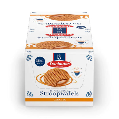 Daelmans Stroopwafel Caramel Waffle 39g - Case of 36