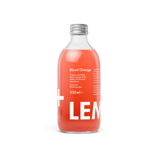 Lemonaid - Organic & Fairtrade Blood Orange Sparkling Drink 330ml