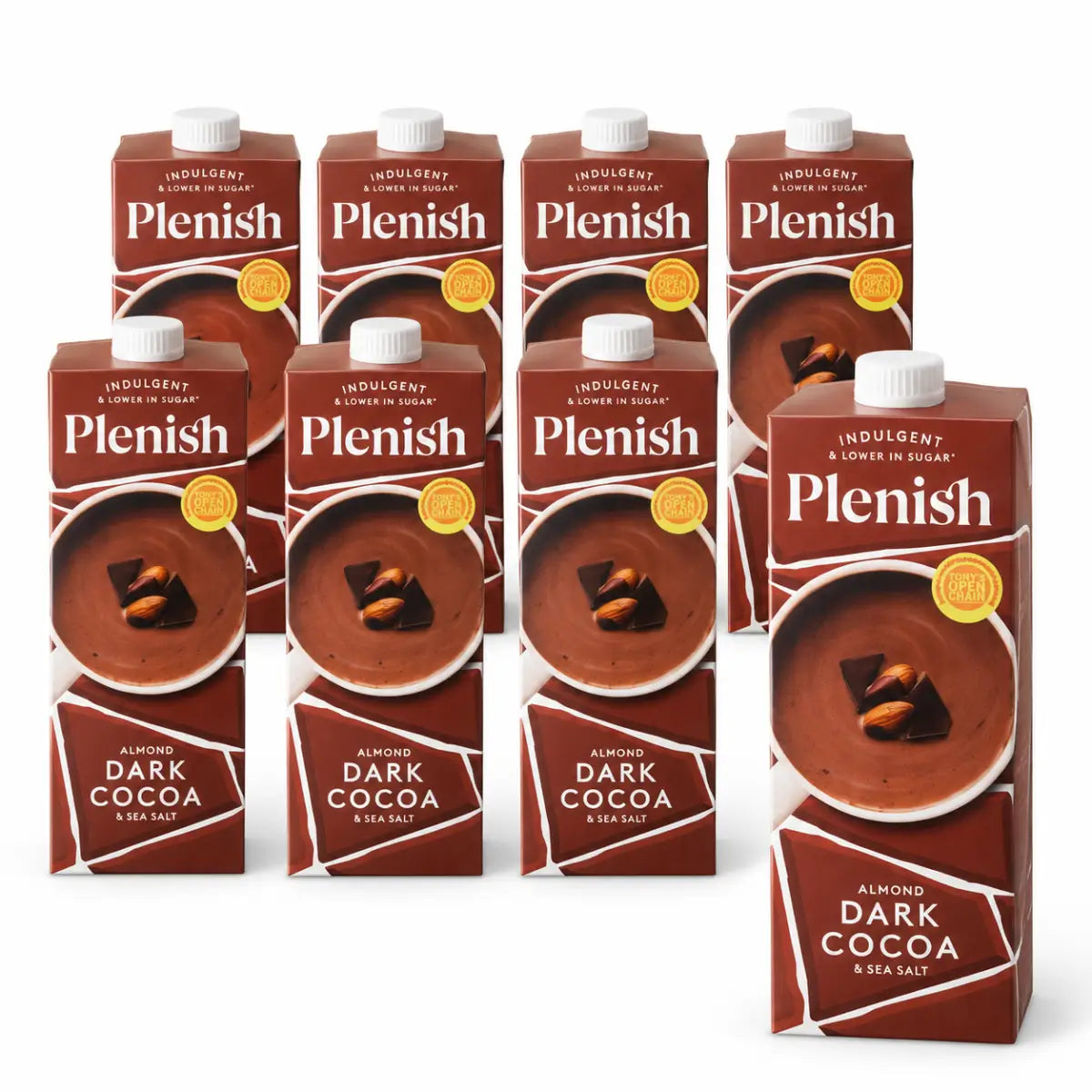 Plenish Almond Dark Cocoa & Sea Salt 1L - Case of 8