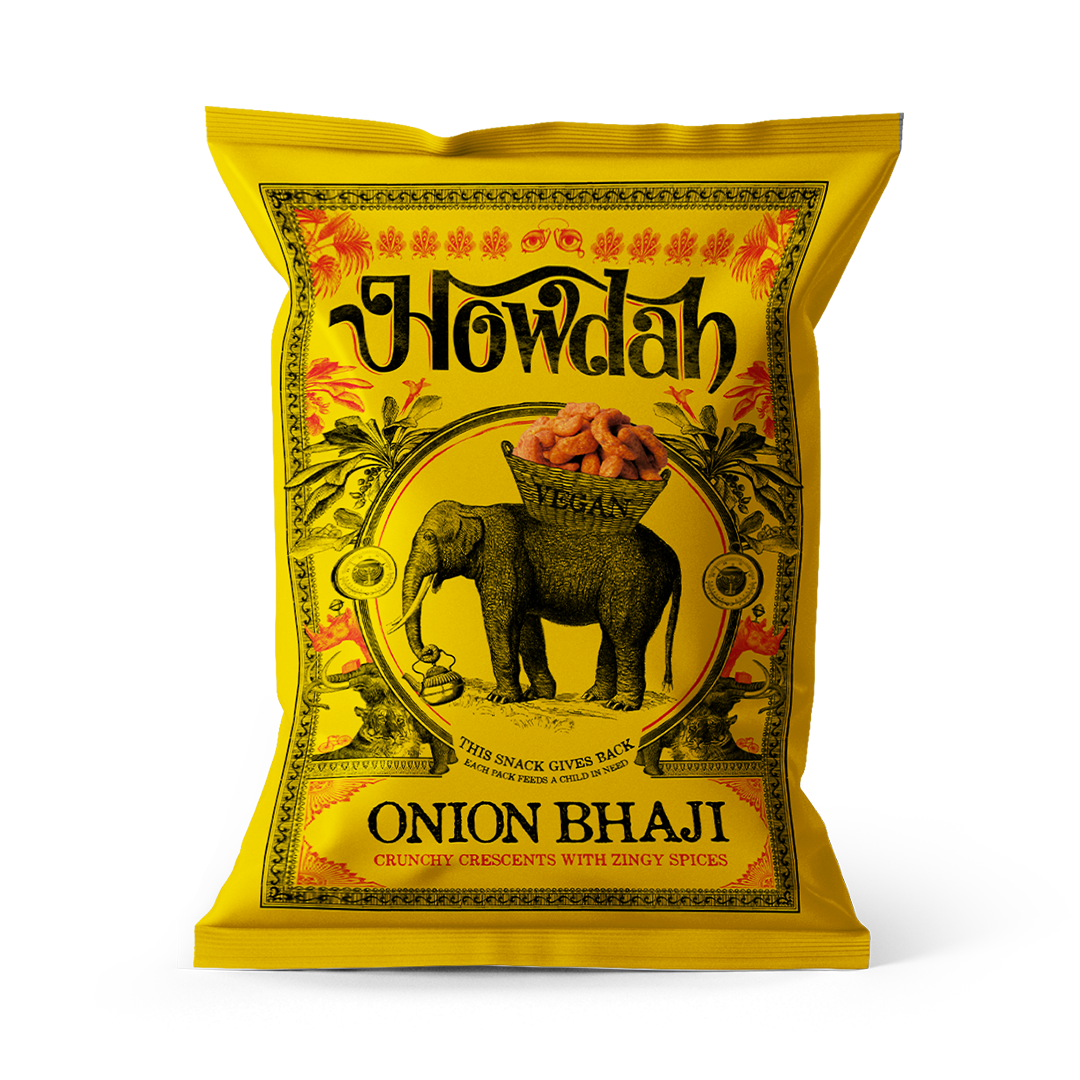 Howdah Snacks - Onion Bhaji Snacks 6 x 150g