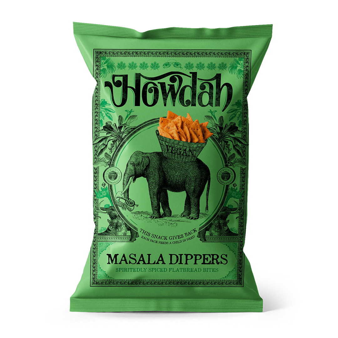 Howdah Snacks - Masala Dippers Snacks 150g
