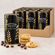 Farmhouse Biscuits Caramel Latte Tube 100g - Case of 12