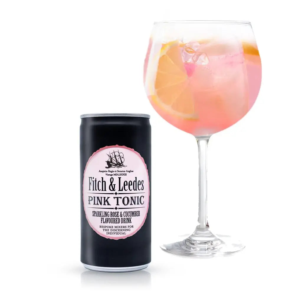 Fitch & Leedes Pink Tonic 200ml - Case of 24 Lifestyle