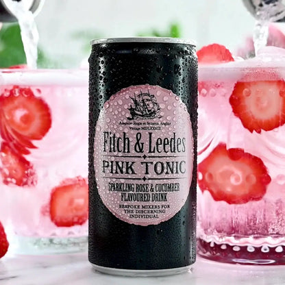 Fitch & Leedes Pink Tonic 200ml - Case of 24 Lifestyle