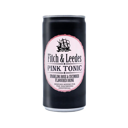 Fitch & Leedes Pink Tonic 200ml - Case of 24