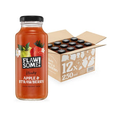 Wholesale Flawsome! Drinks Apple & Strawberry Cold-Pressed Juice 12 x 250ml