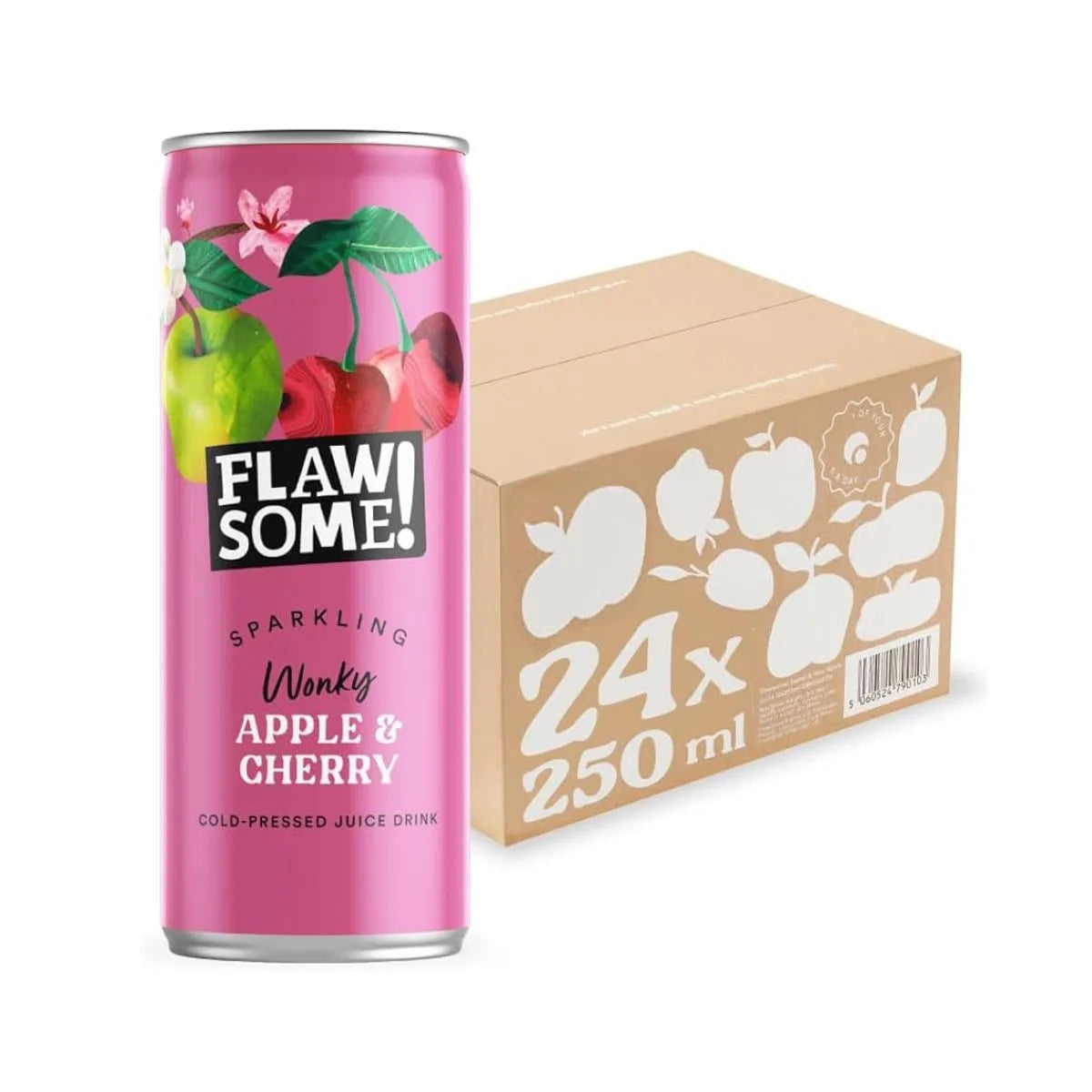 Flawsome! Apple and cherry sparkling juice 1200x1200