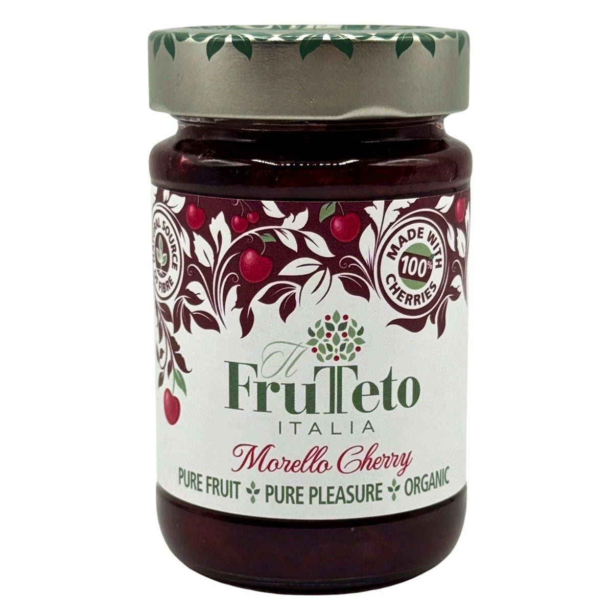 Frutteto Italia - Organic Wild Cherry Jam 6 x 215g