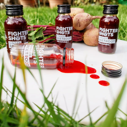 Fighter Shots - 100% Vegan Beetroot and Ginger Shot 60ml