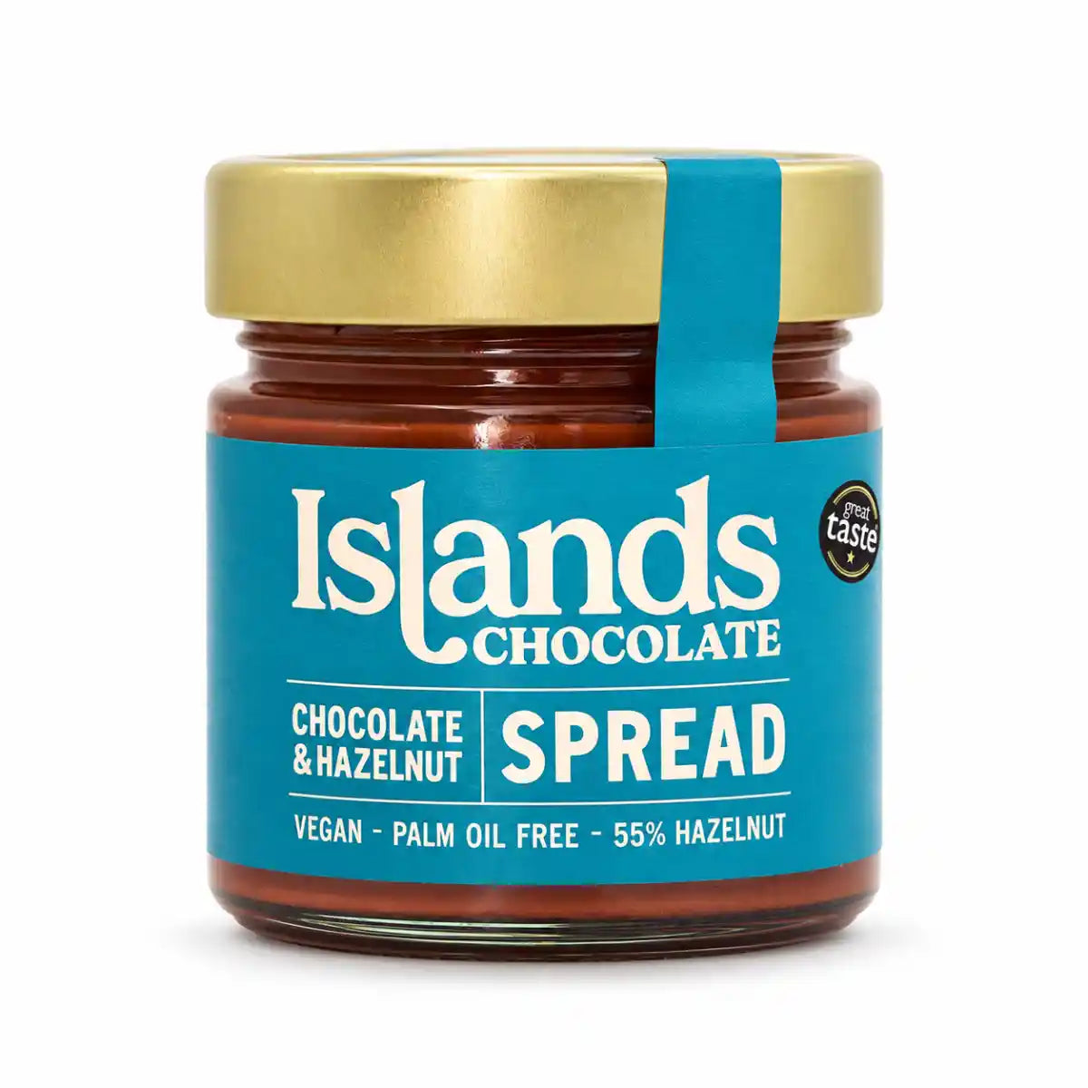 Islands Chocolate - Cocoa & Hazelnut Spread 200g - Case of 6