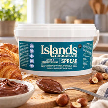 Islands Chocolate - Cocoa & Hazelnut Praline Spread 2kg