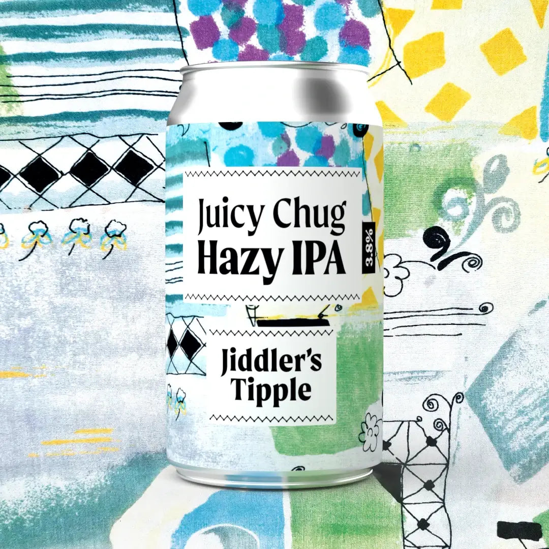 Jiddler's Tipple - Juicy Chug Hazy IPA 3.8% 24 x 330ml