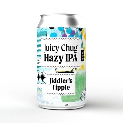 Jiddler's Tipple - Juicy Chug Hazy IPA 3.8% 24 x 330ml