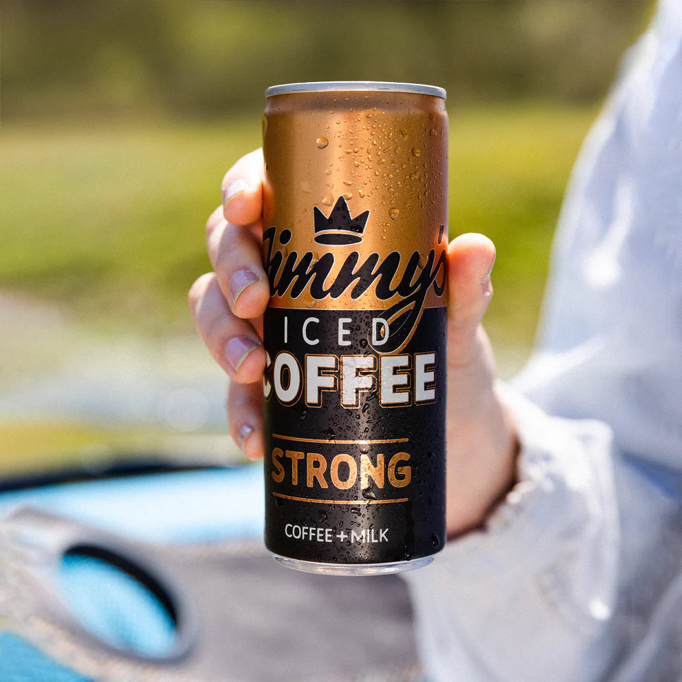 Jimmy's Iced Coffee - Strong SlimCan 12 x 250ml