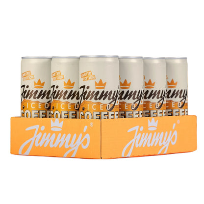 Jimmy's Iced Coffee Cookie Butter SlimCan 250ml - Case of 12