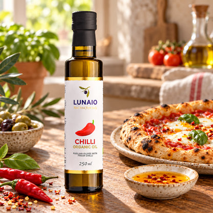 Lunaio Organic Chilli Oil 250ml - Case of 6