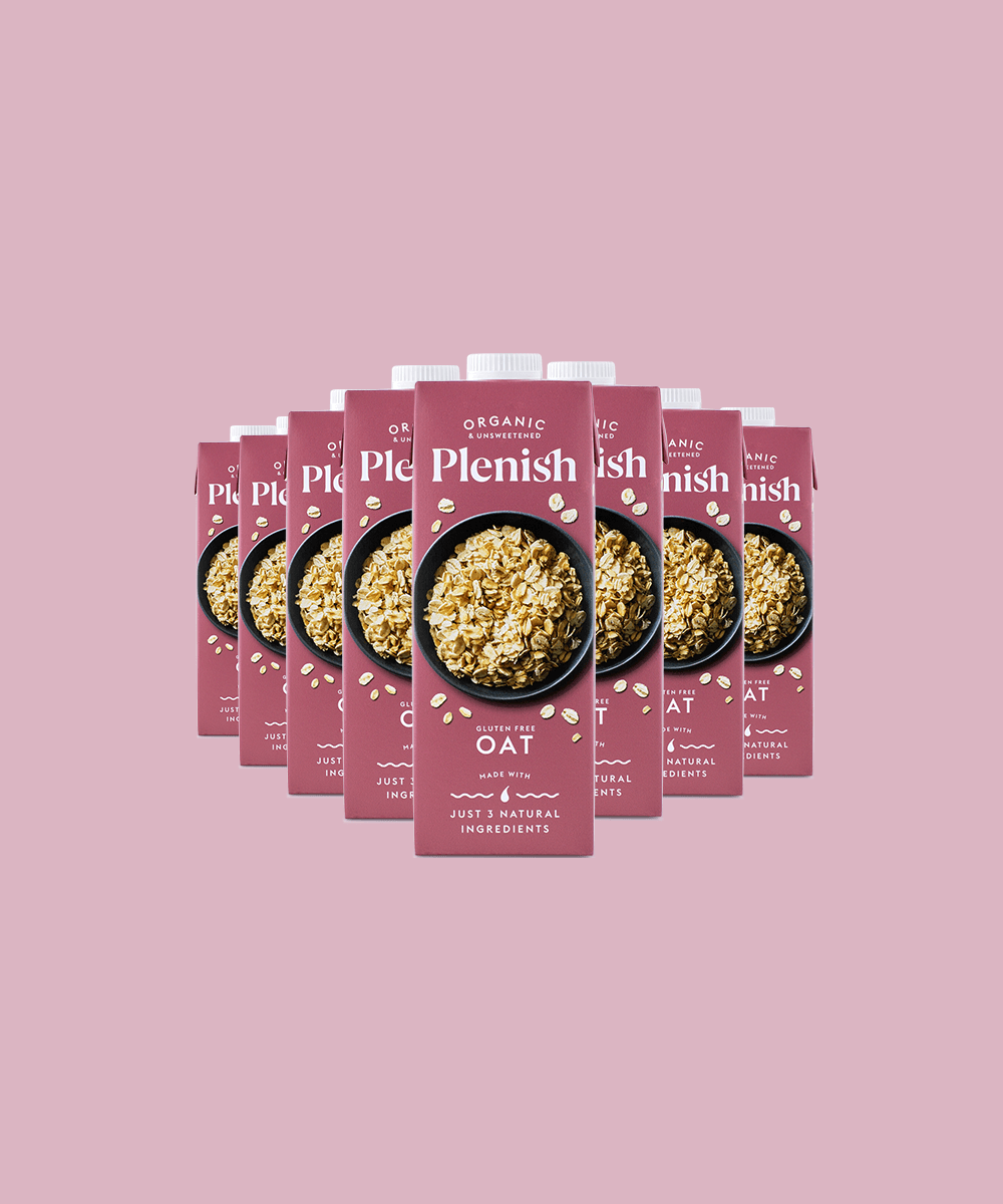 Plenish - Organic Oat Milk 8 x 1L
