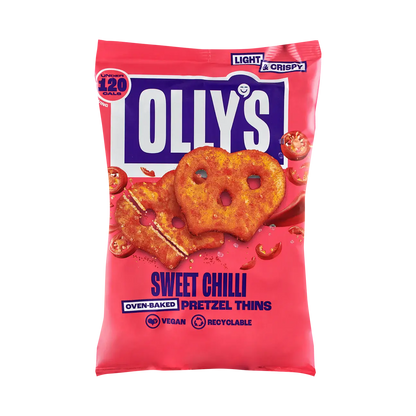 Olly's - Sweet Chilli Pretzel Thins 7 x 140g