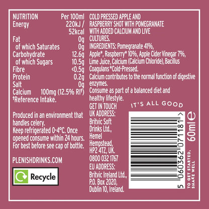 Plenish - Berry Gut Health Shots