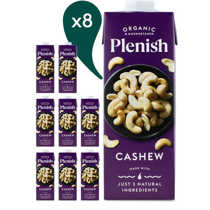 Plenish - Organic Cashew Milk 8 x 1L