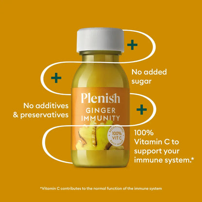 Plenish - Ginger Immunity Shots