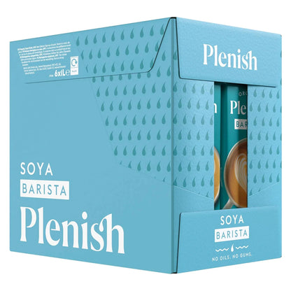 Plenish - Organic Soya Barista Milk 6 x 1L